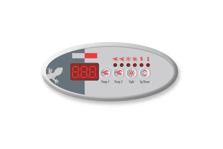 Display Gecko TSC-9 GE1-GE2 med etikett - Bild 1