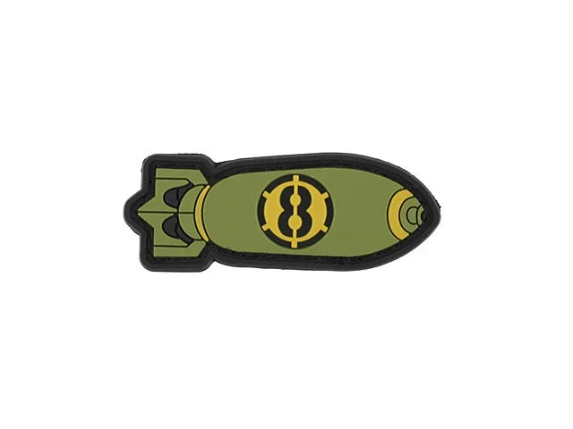 8FIELDS BOMB PVC-patch 8FIELDS BOMB PVC-patch