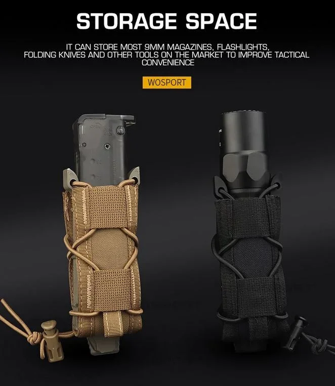 WST TIGER Type Pistol Magazine MOLLE Pouch - Bild 3