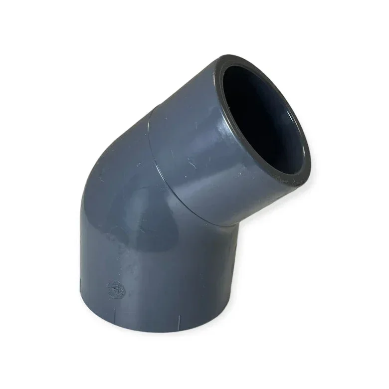 PVC Vinkel 45gr 50mm hona/hane - Bild 1