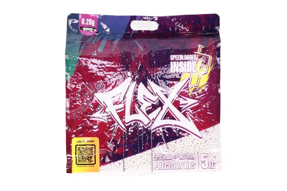 Specna Arms FLEX precision BBs 0.20g 5 kg + speed loader Specna Arms FLEX precision BBs 0.20g 5 kg + speed loader
