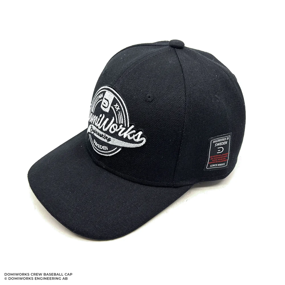 DomiWorks Crew Svart Snapback-keps - Bild 2