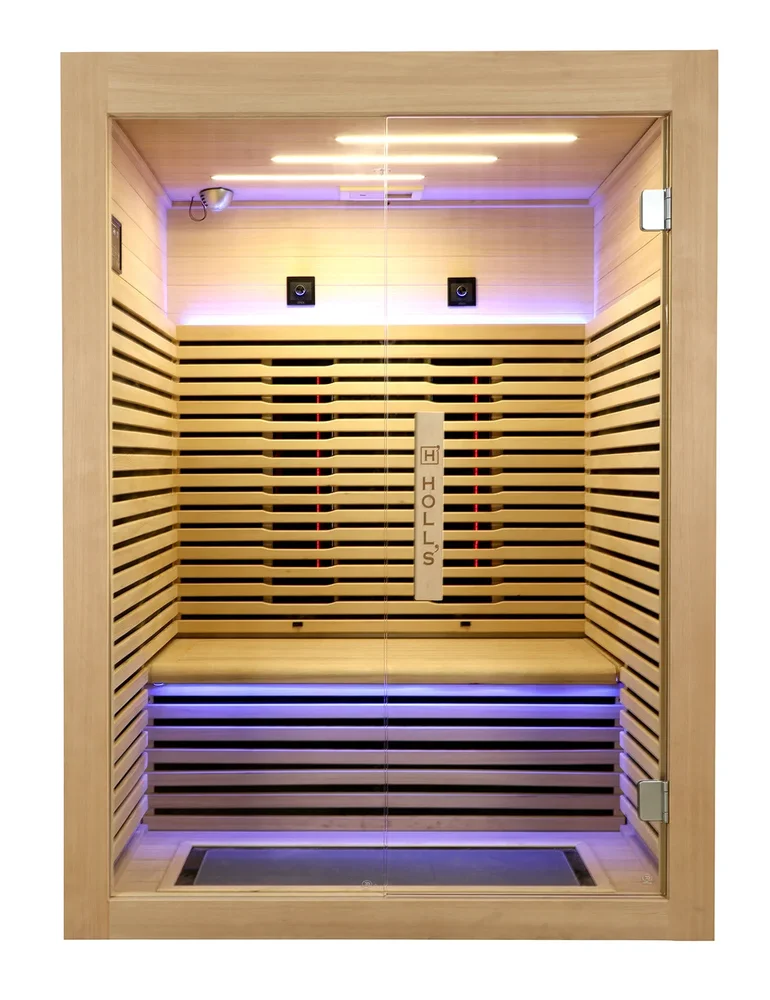 Holl’s Canopée Infraröd Bastu 2 Personer – Triple Care Full Spectrum & Premium Gran - Bild 1