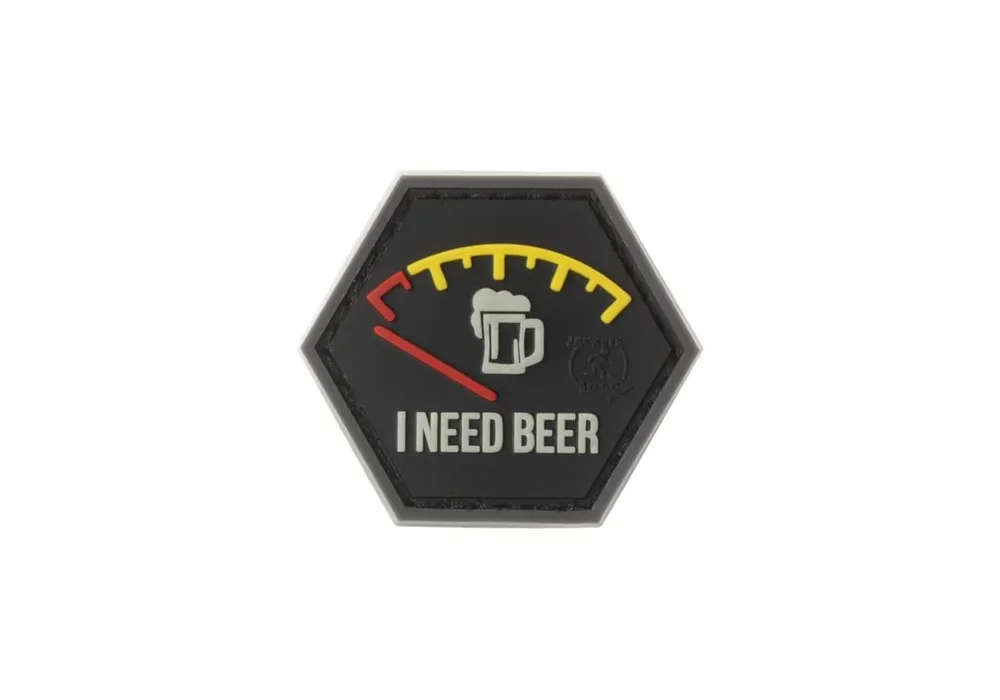 I Need Beer Red – Patch I Need Beer Red – Patch