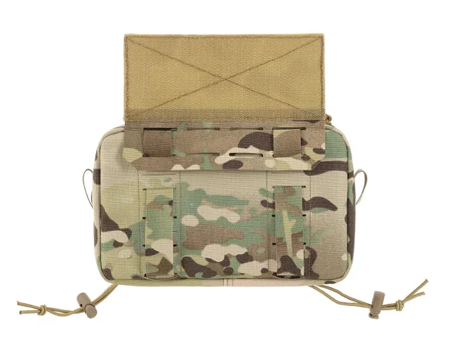 Universallomme med to rum og monteringspanel, laser-cut – Multicam - Bild 2