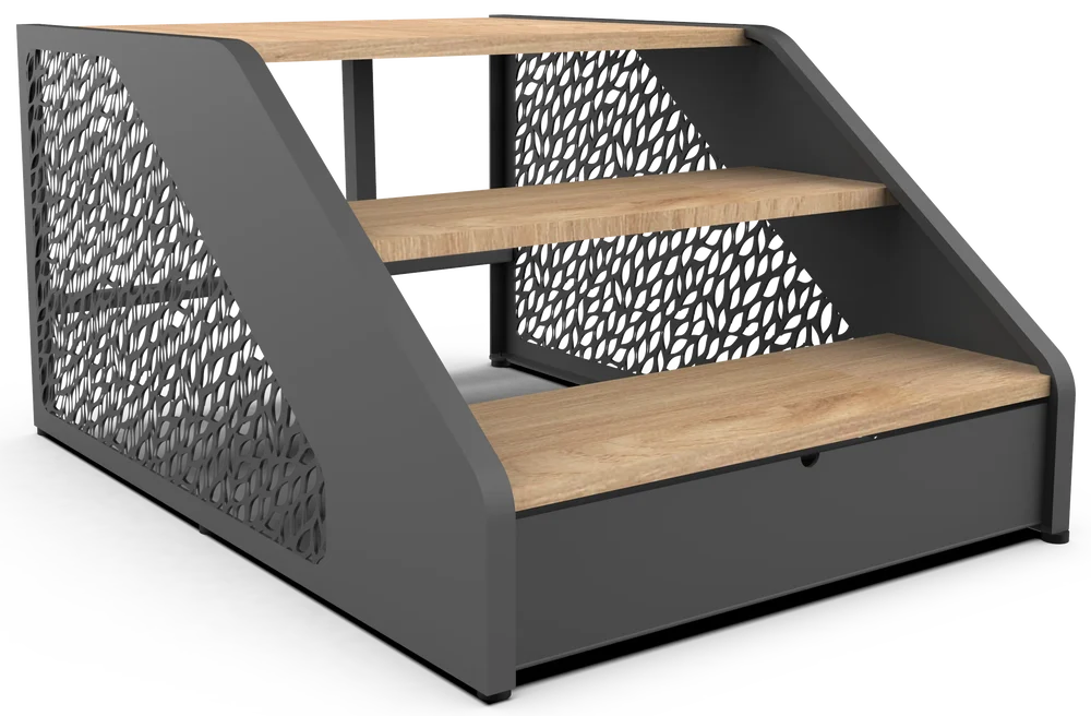 Heaven Steps – Stabil Spa Trappa med Förvaring Heaven Steps – Stabil Spa Trappa med Förvaring