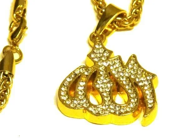 Iced Allah halsband - Bild 1