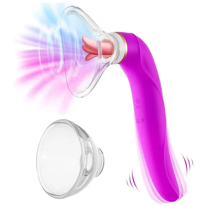 VIBRATOR SLICKANDE OCH SUGANDE - Bild 2