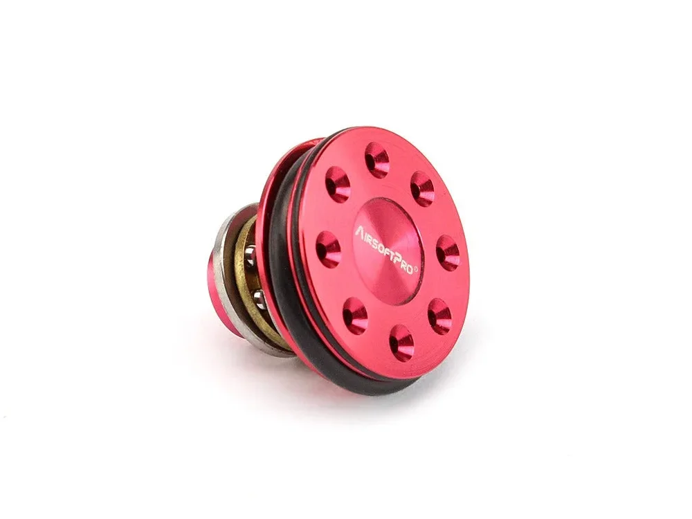 AirsoftPro CNC Aluminum Flat Piston Head with Bearing - Bild 3