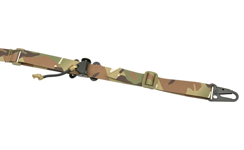 2-punkts taktisk sling med hurtigjustering – Multicam - Bild 3