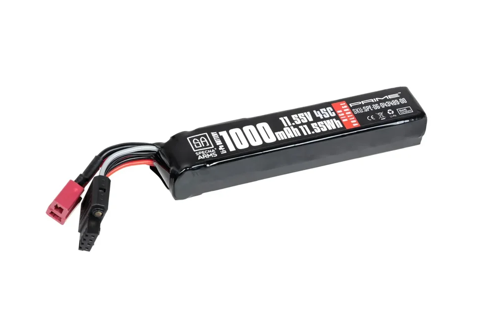 Battery Li-Po Specna Arms x Gens Ace 1000 mAh 45C 11.55V High Voltage T-Deans G-Tech - Bild 2