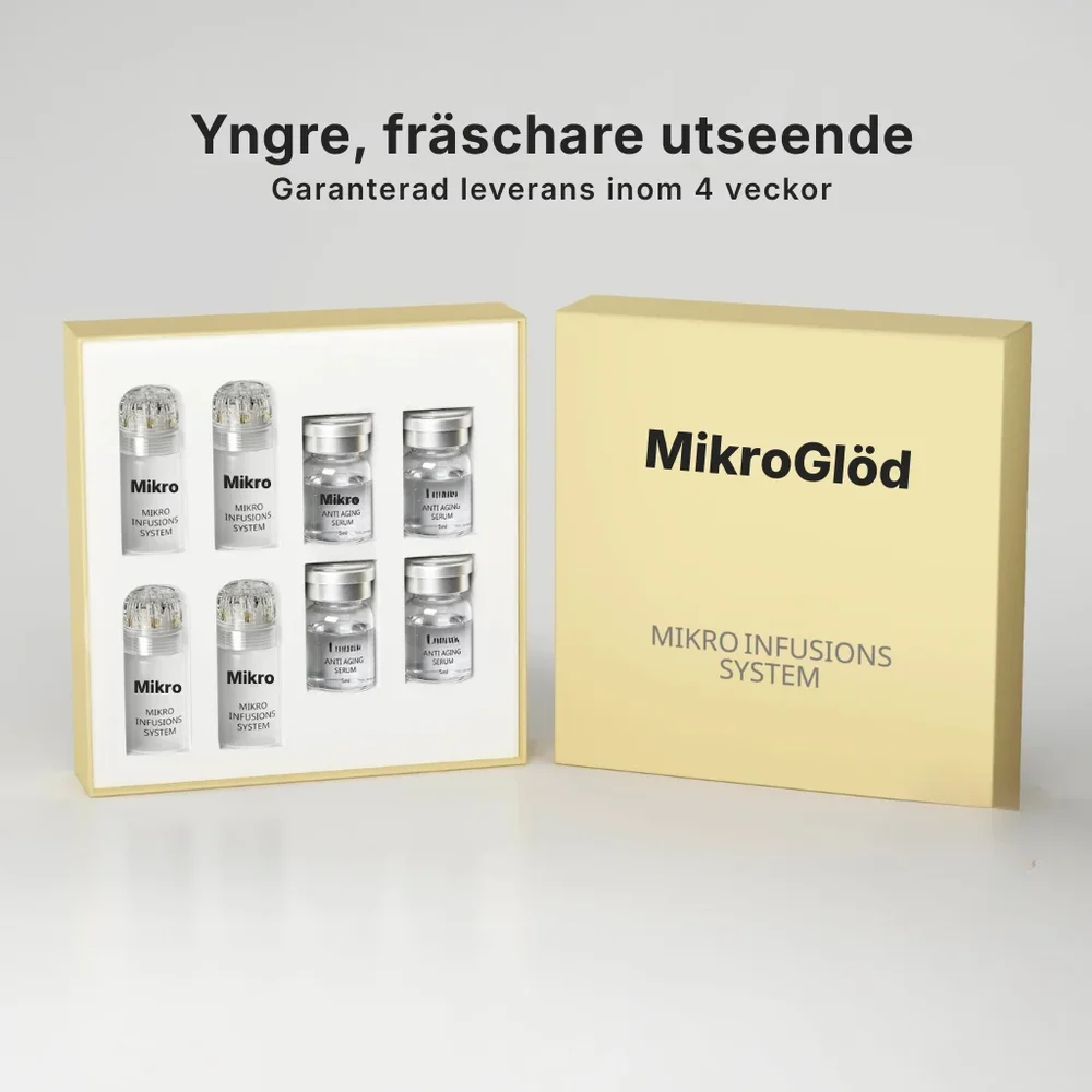 MikroGlöd® | Jämnare, fastare och yngre hud efter bara några behandlingar hemma - Bild 1