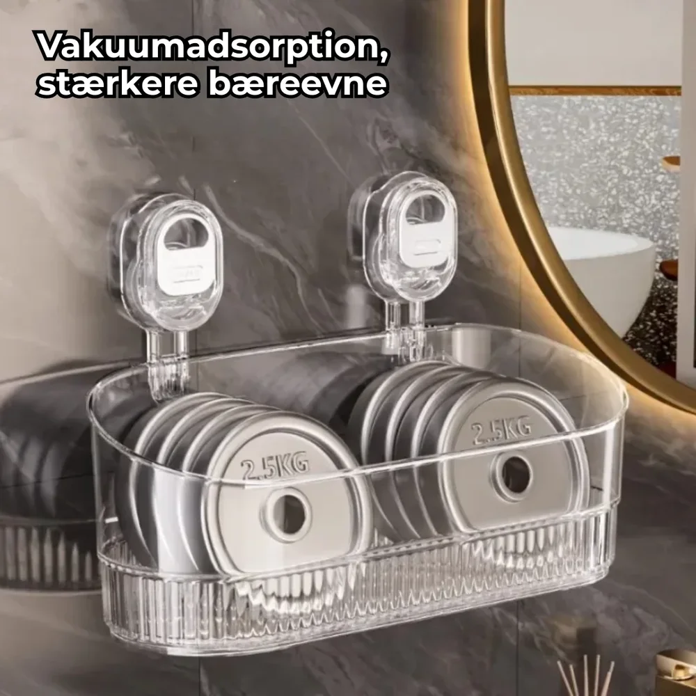 StickStor® | Självhäftande väghylla utan borrning för kök och badrum - Bild 3