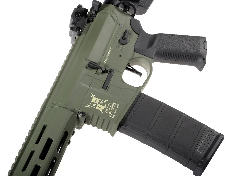Delta Armory M4 AR15 M-LOK 10" SilentOps Charlie, Olive - Bild 3