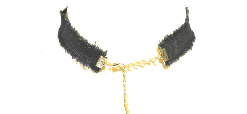 Choker halsband - Jeanstyg - Bild 2