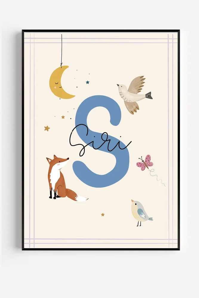 Whimsy – Personlig Namntavla för Barn - Bild 3