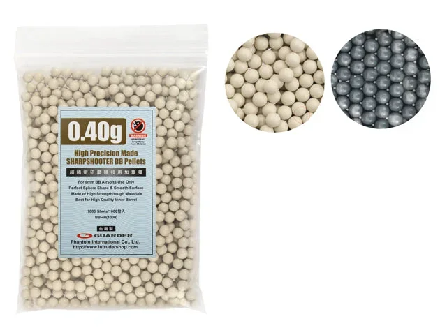 Højpræcisions BB-kugler 0,40 g – 1000 stk. i pose - Bild 3