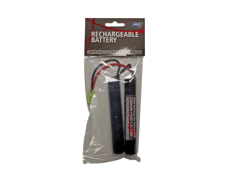 ASG Batteri - 9, 6V 2200mAh NiMH Tamiya connector - Bild 3