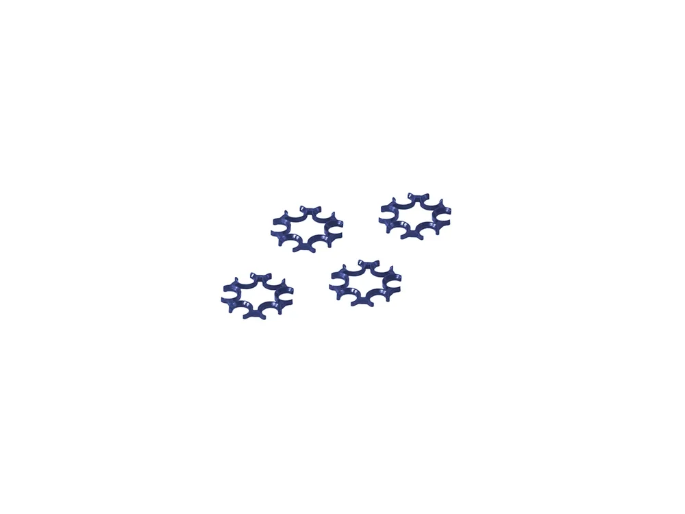 Moon Clips 6 & 4.5mm for DW 1. Gen. - blue type 4pcs.