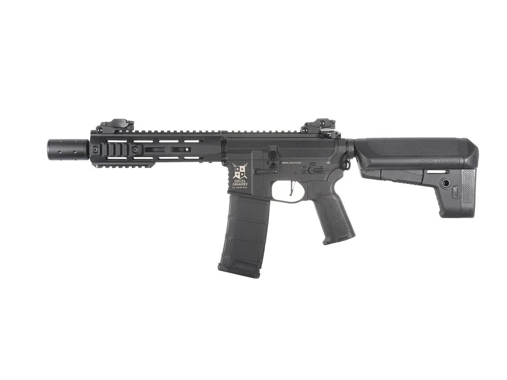 Delta Armory M4 AR15 M-LOK SilentOps 8″ Charlie, Black Delta Armory M4 AR15 M-LOK SilentOps 8″ Charlie, Black