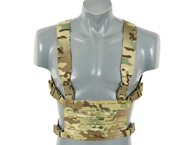 Letvægts Chest Rig, laser-cut – Multicam - Bild 1