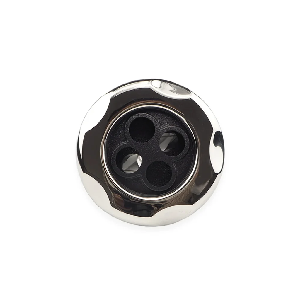 Jetmunstycke Roterande 89 mm / 3,5" Krom/Svart - Bild 1