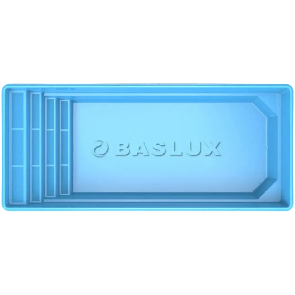 Glasfiberpool MAJORKA XL 8,40m x 3,60m x 1,50m - Bild 1