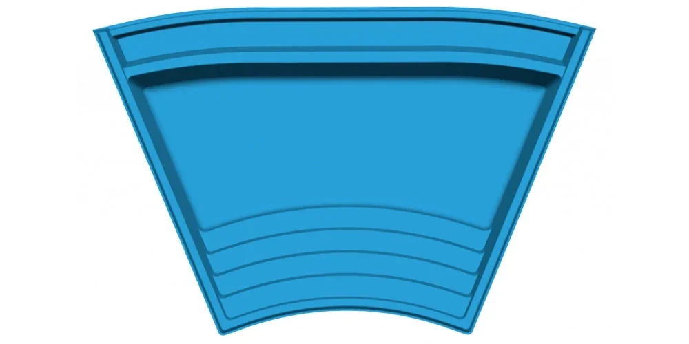 Glasfiberpool Horizon - Bild 1