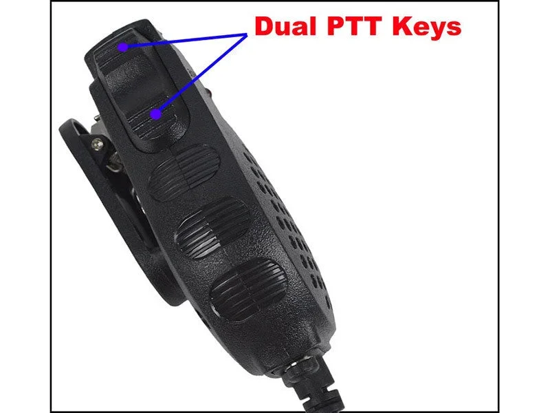 External dual microphone / speaker for Baofeng UV-82 radios, kenwood 2-pin - Bild 2