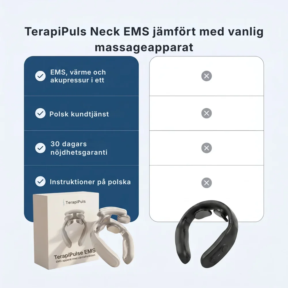 TerapiPuls® | Massage, elektriska impulser och terapeutisk värme - Bild 3