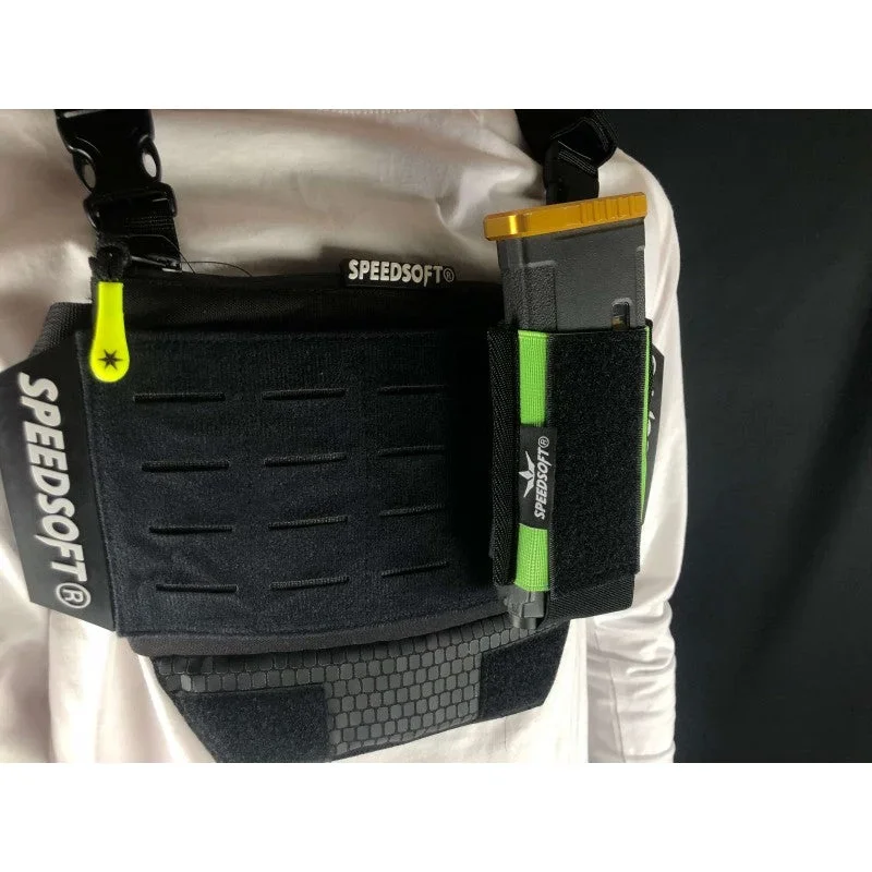 Pouch Single M4, Fluo Green Pouch Single M4, Fluo Green