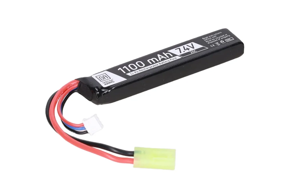 Specna Arms 1100mAh 20C 7.4V mini tamiya LiPo battery Specna Arms 1100mAh 20C 7.4V mini tamiya LiPo battery