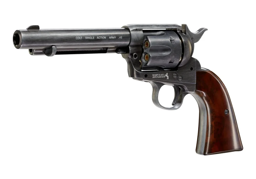 Colt SAA .45 5.5" Airgun Revolver - Antique Finish - Bild 2
