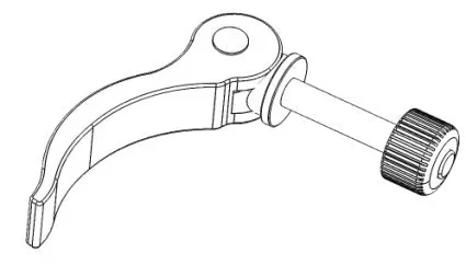 Folding lock (Candado plegable) 6MM compatible for Minimotors Dualtron - Bild 3