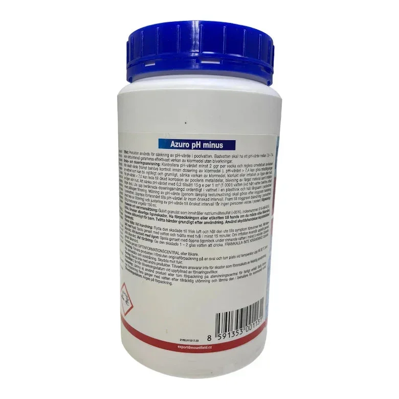 Azuro pH minus granulat 1,5 kg - Bild 2