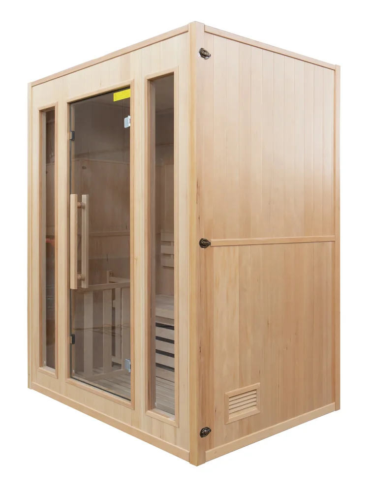 Sauna Vapeur ZEN 3 Personer – Traditionell Finsk Bastu med Harvia Aggregat - Bild 2