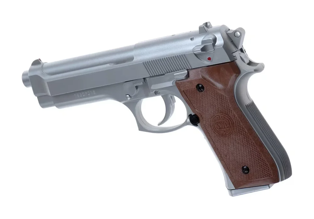 KWC M9 Silver Fjeder Pistol - 6 mm - Bild 3