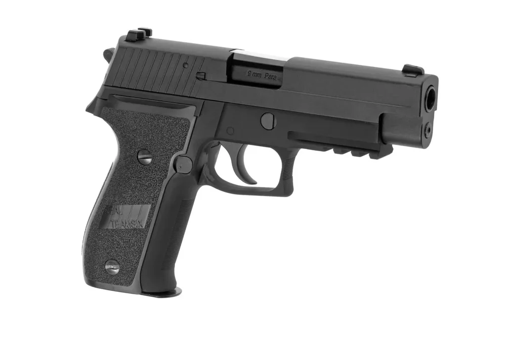 WE P226 Mk25 Navy Seals Full Metal GBB – Black WE P226 Mk25 Navy Seals Full Metal GBB – Black