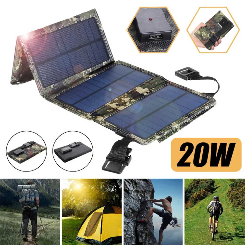 BOREAL Solar Fold – Vikbar solcellsladdare 7W - Bild 2