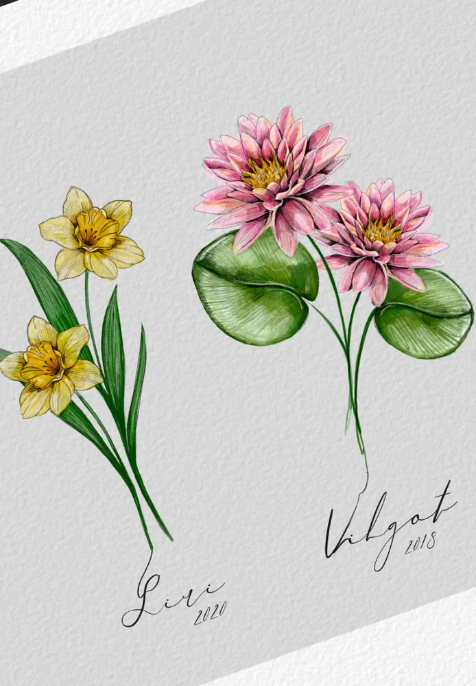 Syskonens födelseblommor - Bild 2
