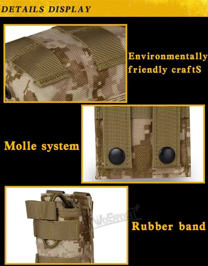 WST MOLLE Open Single M4 / AR15 Magazine Pouch - Bild 3