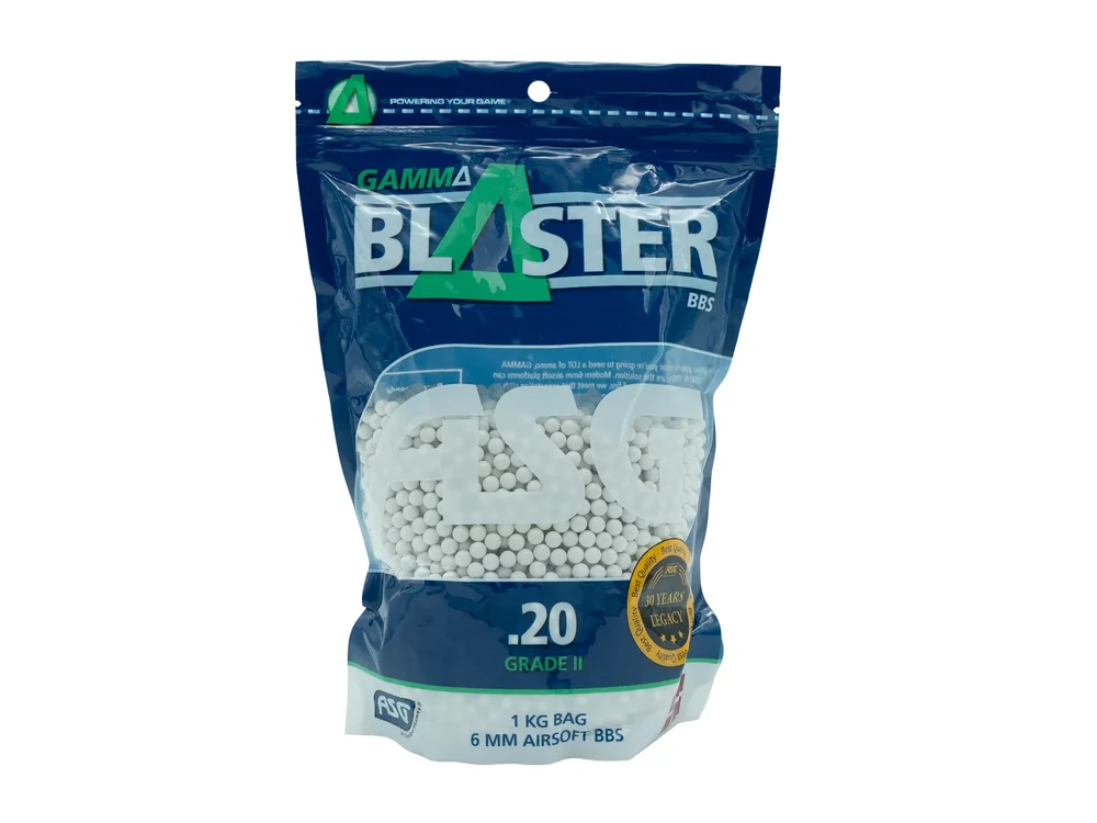 Gamma Blaster kugler, 0,20 g – 1 kg pose Gamma Blaster kugler, 0,20 g – 1 kg pose