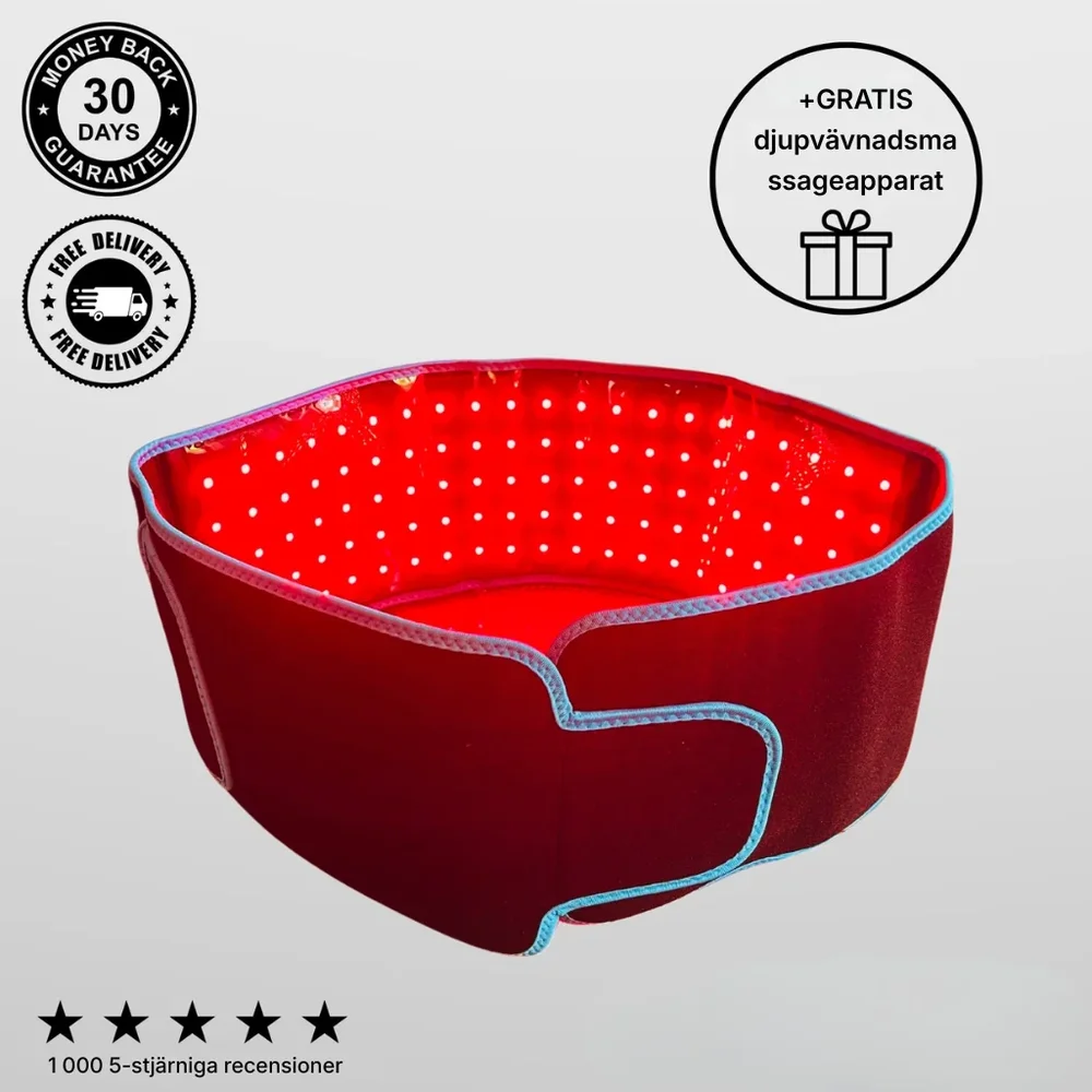 Veltrio® Pro | Bälte med rött ljus och vibration - Bild 2