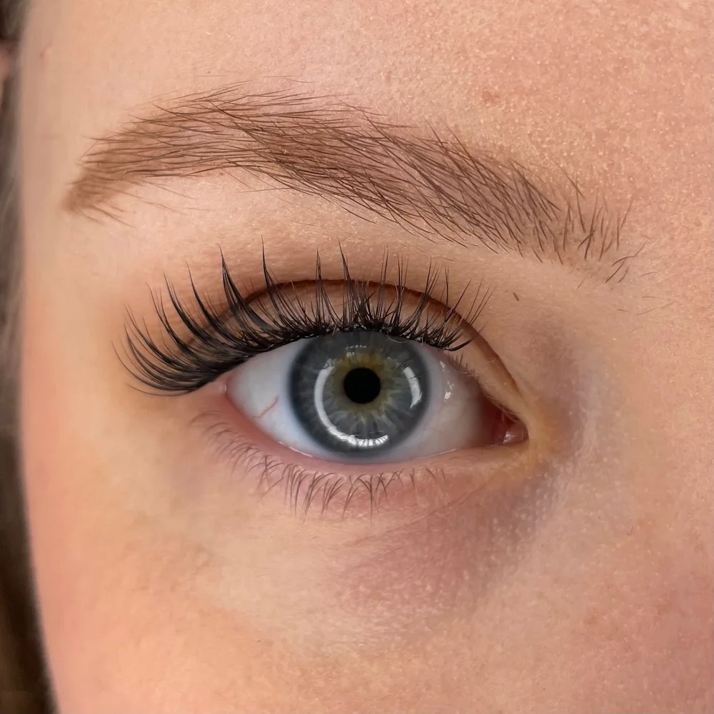 Press-on Easy Lashes Wispie Hybrid D-curl - Bild 1
