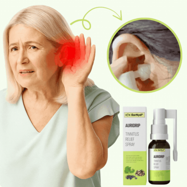 EarNyd® | Ljuddämpande Spray | Sluta med tinnitus och hör tydligt igen – på endast 7 dagar - Bild 1