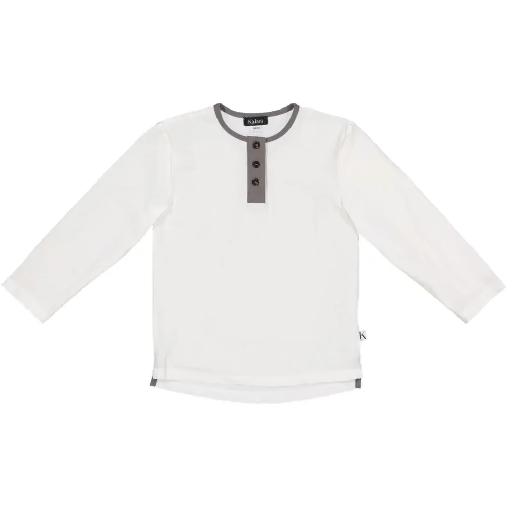 Kiwi UV Top White/Grey Kiwi UV Top White/Grey