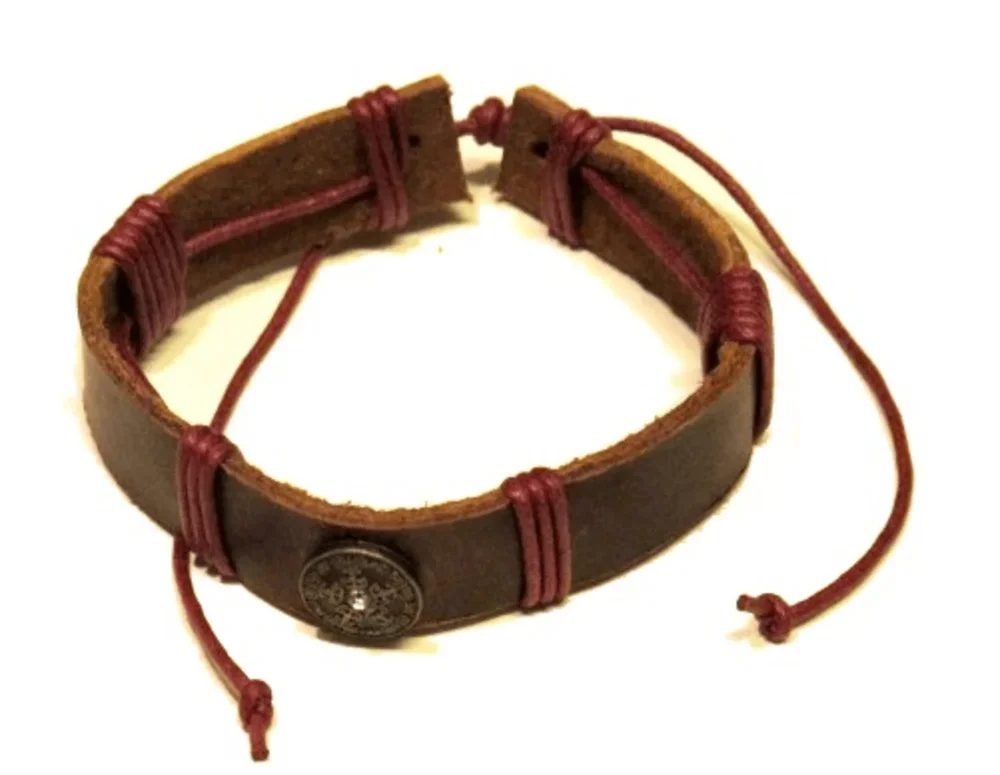 Armband – Läder Brun Armband – Läder Brun