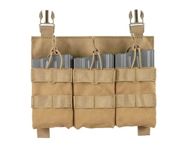 Buckle Up Triple lommepanel til SR25/AR-10/M14/SCAR-H – Coyote Buckle Up Triple lommepanel til SR25/AR-10/M14/SCAR-H – Coyote