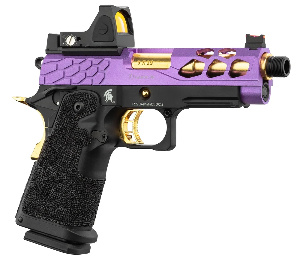 Lancer Tactical Stryk Hi-Capa 4.3 Purple/Gold + RMR - Bild 2