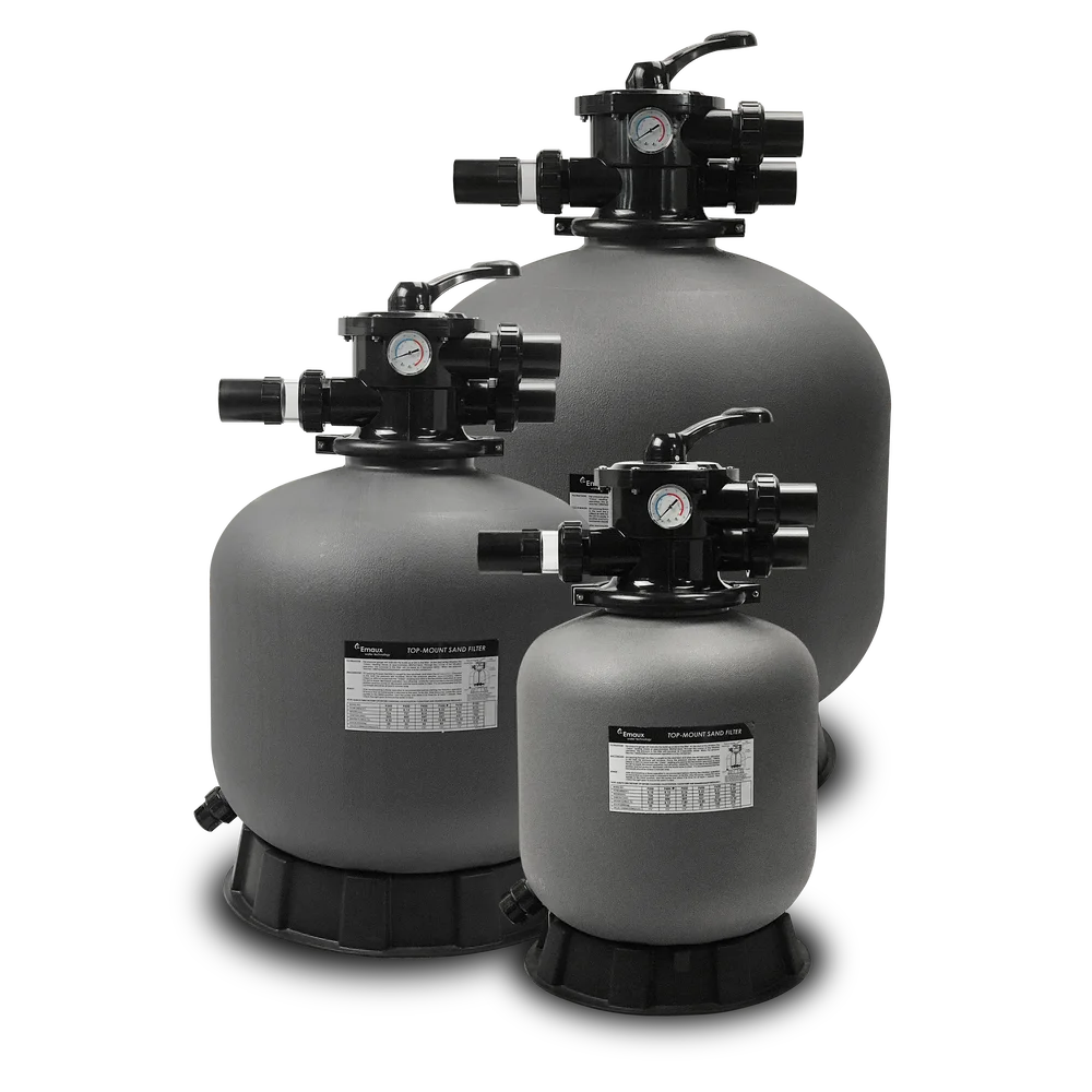 Sandfilter Poolex Opti toppmonterad ventil - Bild 2